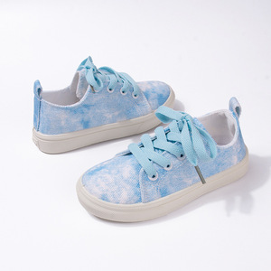 Blue Canvas Shoes