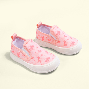 Dreamy Pegasus Print Pink Canvas Shoes