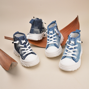 Denim High-top Shoes