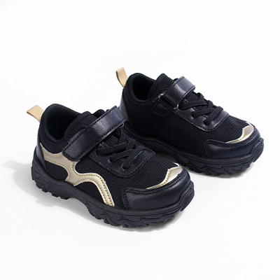 Black Gold Cool Trendy Sports Shoes