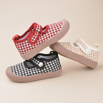 Plaid Flat Shoes