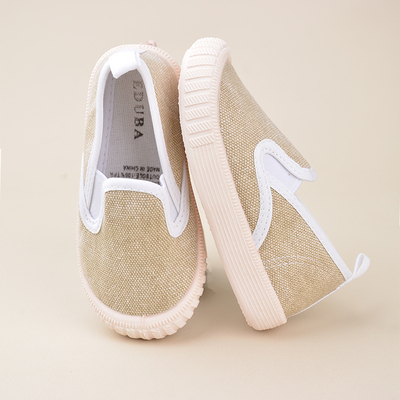 Beige Canvas Shoes