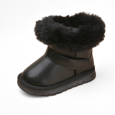 Furry Flat Boots