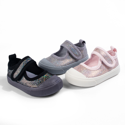 Sparkling girls' casual shoes